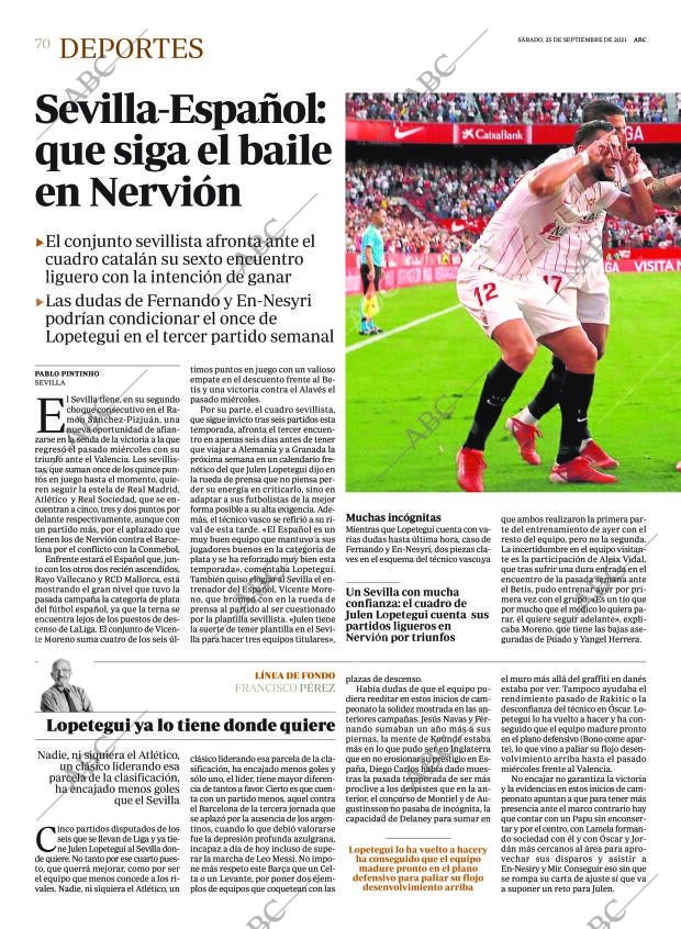 ABC SEVILLA 25-09-2021 página 70