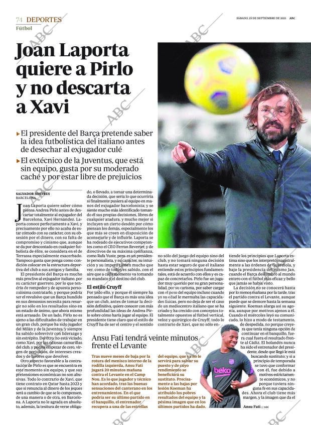 ABC SEVILLA 25-09-2021 página 74