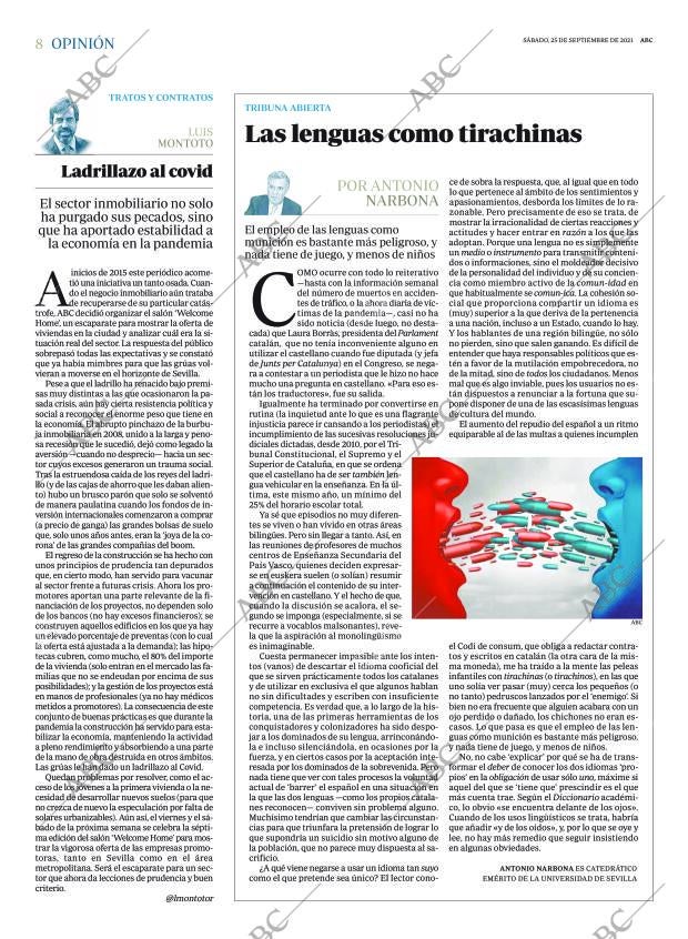ABC SEVILLA 25-09-2021 página 8