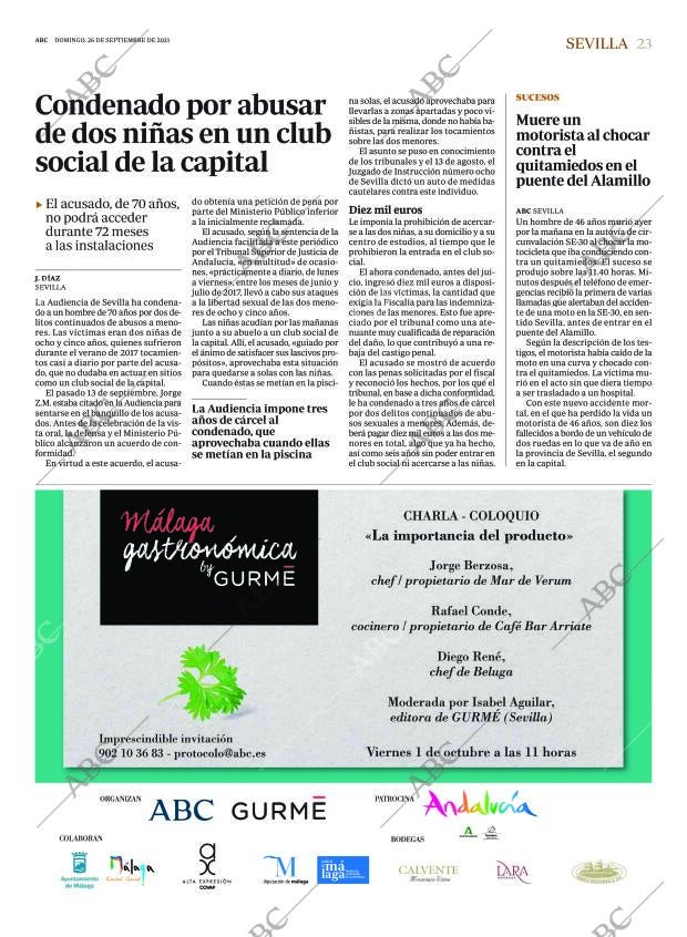 ABC SEVILLA 26-09-2021 página 23