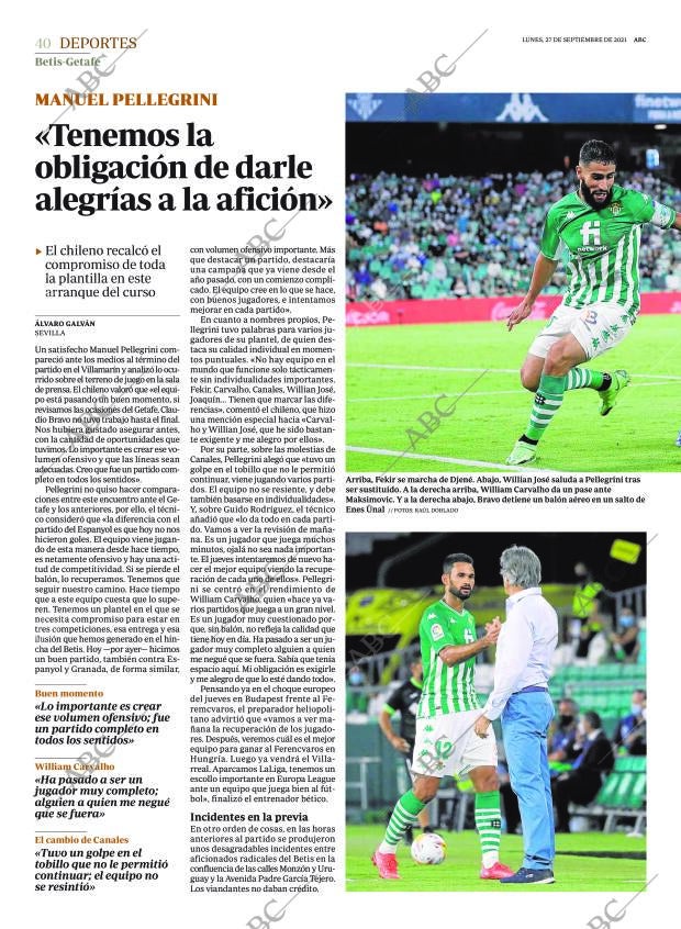ABC SEVILLA 27-09-2021 página 40