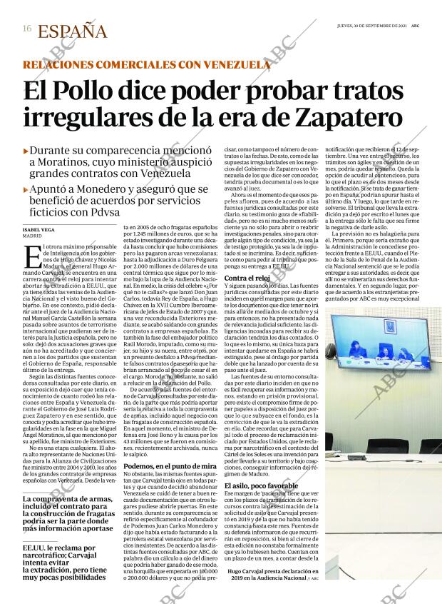 ABC MADRID 30-09-2021 página 16