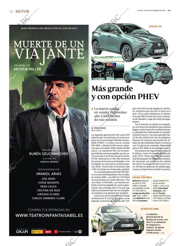 ABC MADRID 30-09-2021 página 38