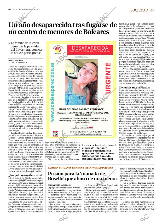 ABC MADRID 30-09-2021 página 43