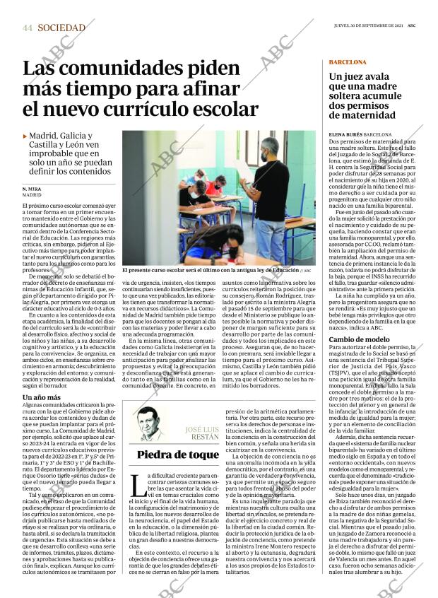 ABC MADRID 30-09-2021 página 44