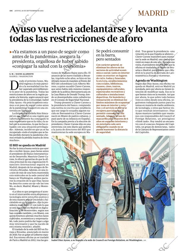 ABC MADRID 30-09-2021 página 57