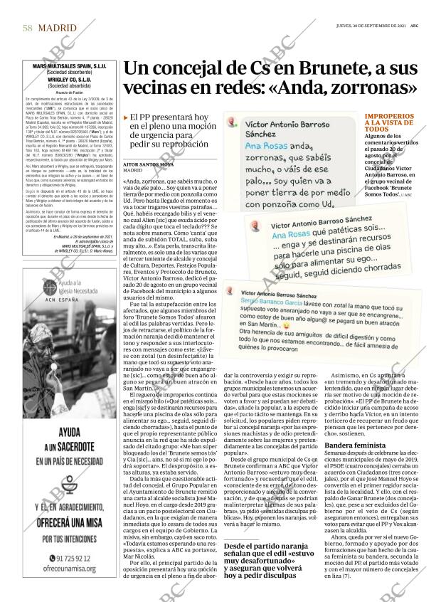 ABC MADRID 30-09-2021 página 58