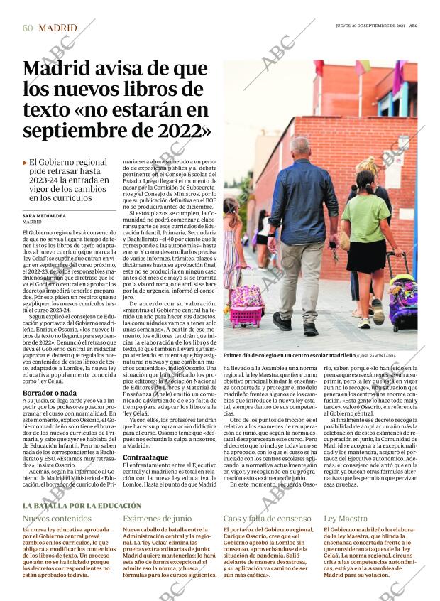 ABC MADRID 30-09-2021 página 60