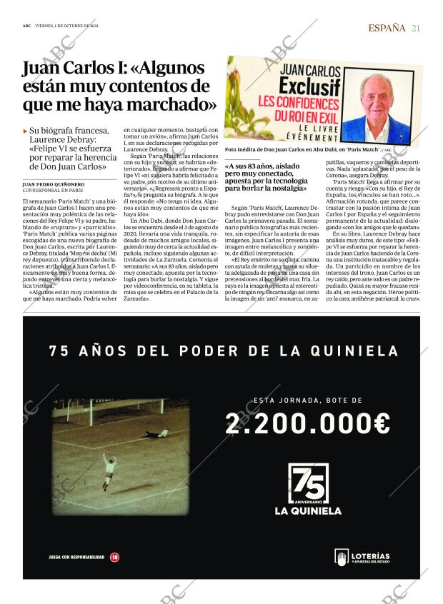 ABC MADRID 01-10-2021 página 21
