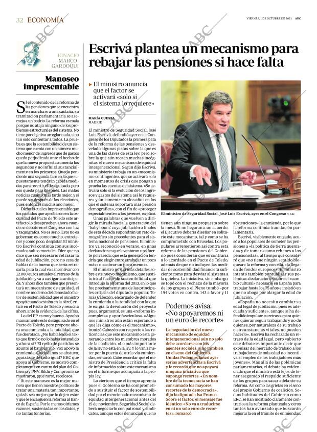 ABC MADRID 01-10-2021 página 32