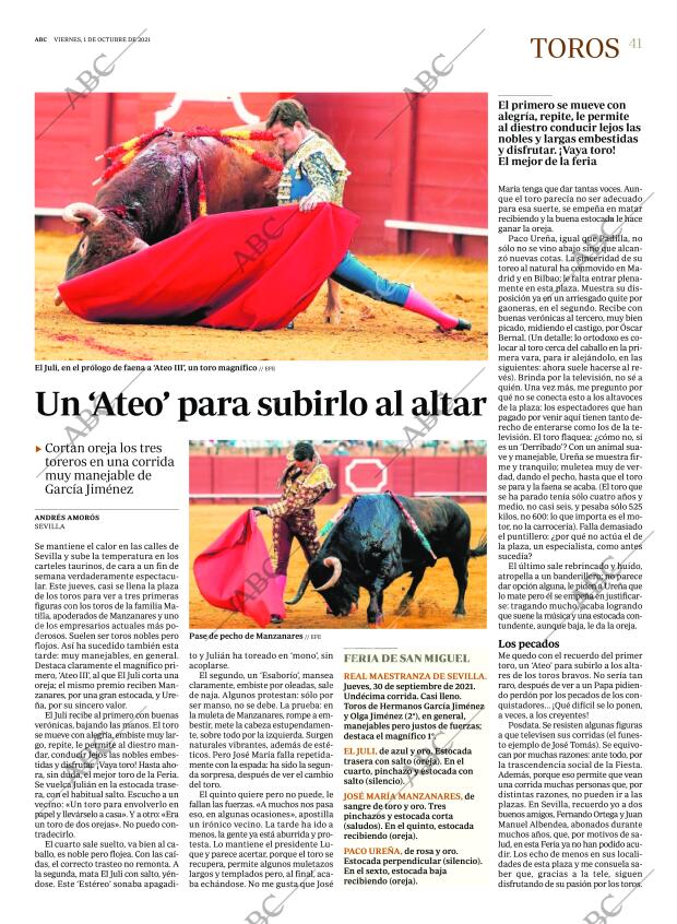 ABC MADRID 01-10-2021 página 41