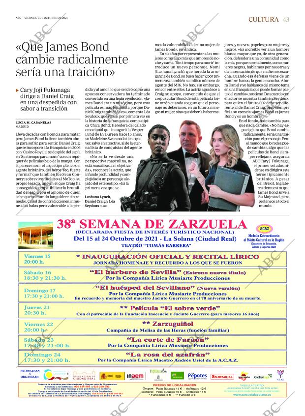 ABC MADRID 01-10-2021 página 43