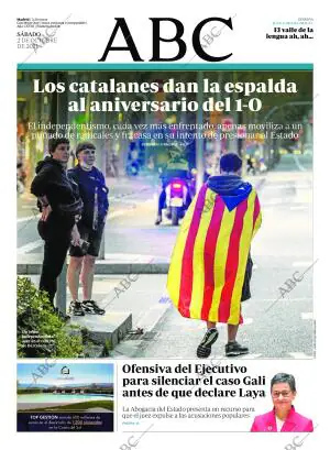 ABC MADRID 02-10-2021 página 1