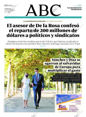 ABC MADRID 08-10-2021 página 1
