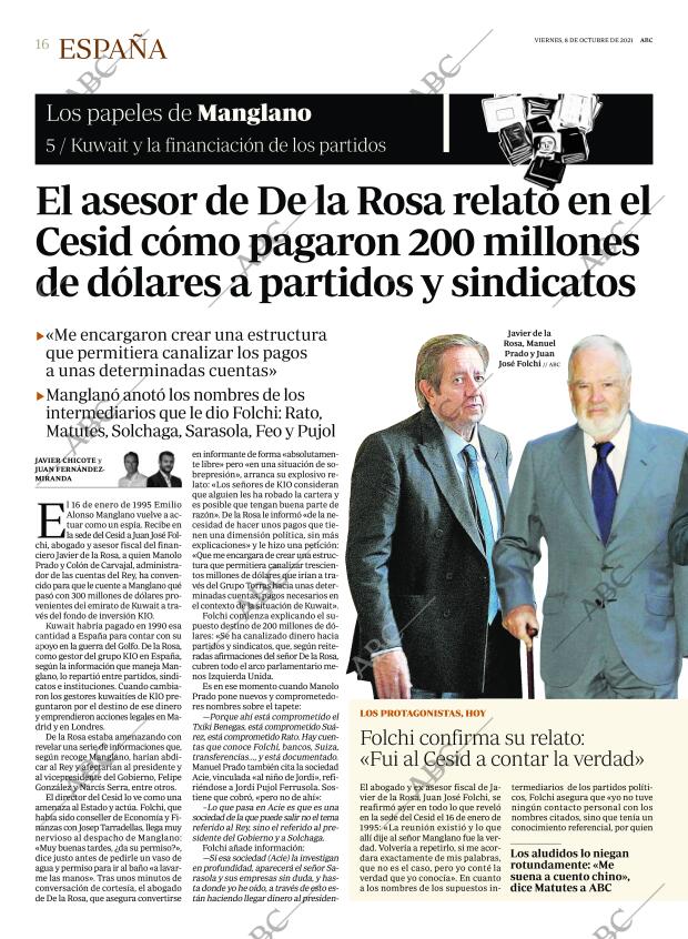 ABC MADRID 08-10-2021 página 16