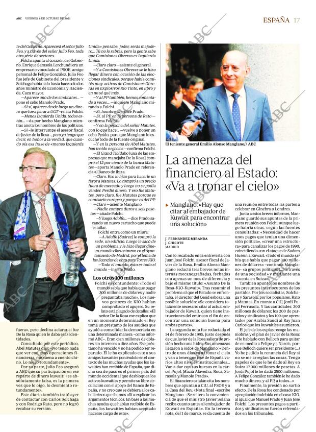 ABC MADRID 08-10-2021 página 17