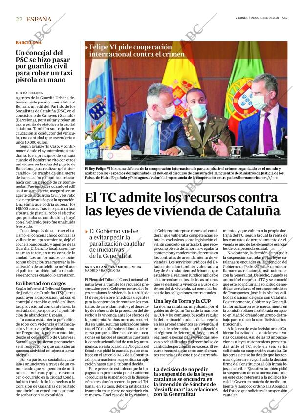 ABC MADRID 08-10-2021 página 22