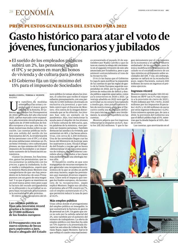ABC MADRID 08-10-2021 página 28