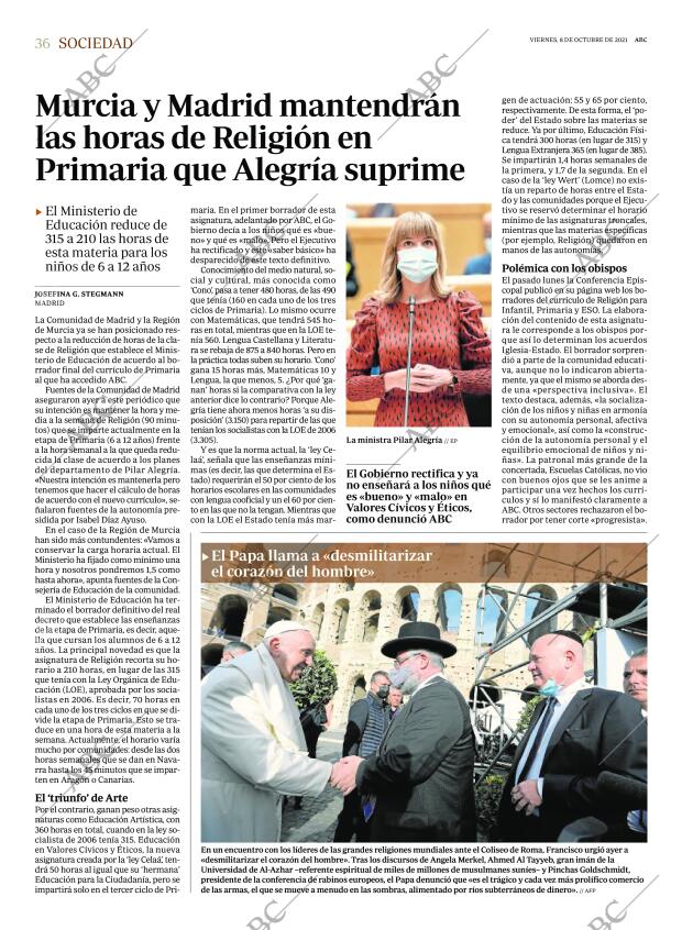 ABC MADRID 08-10-2021 página 36