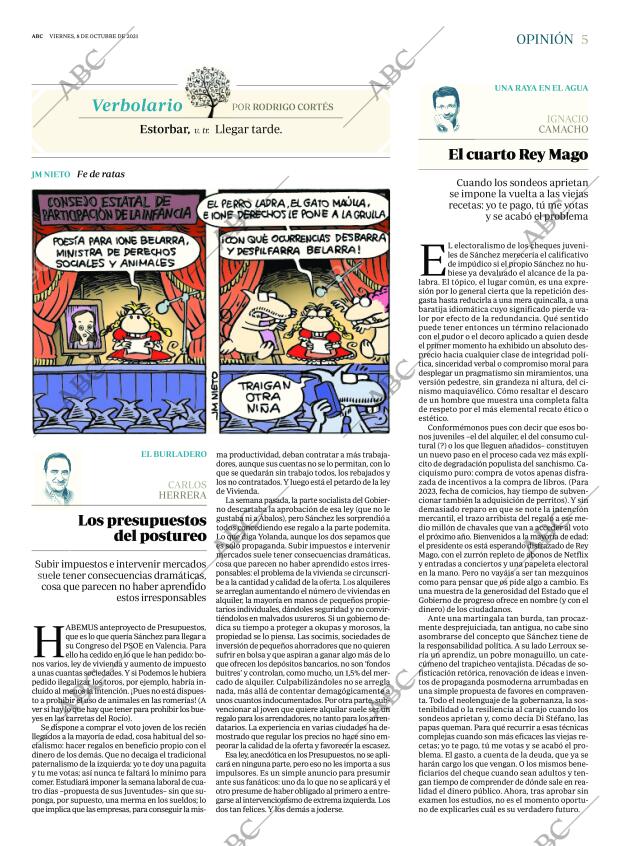 ABC MADRID 08-10-2021 página 5