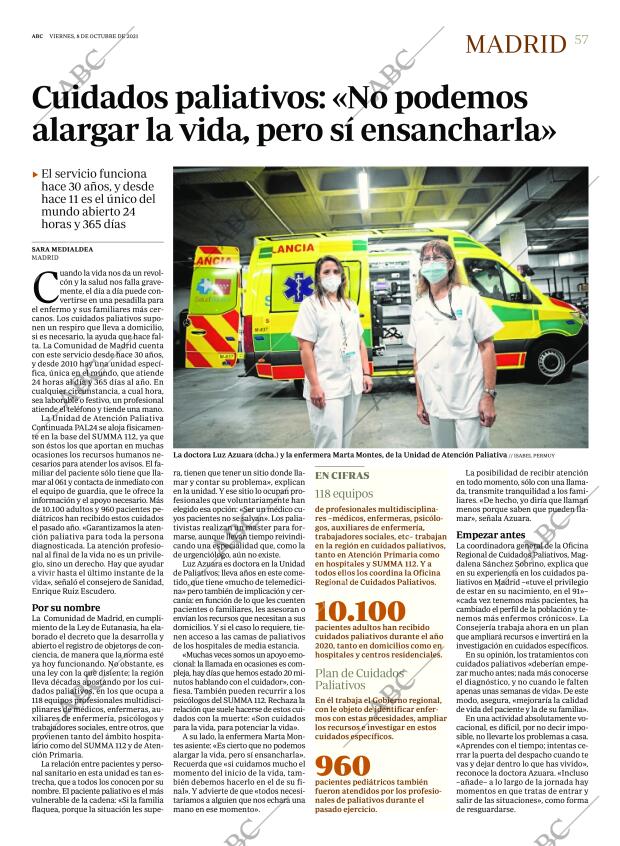 ABC MADRID 08-10-2021 página 57