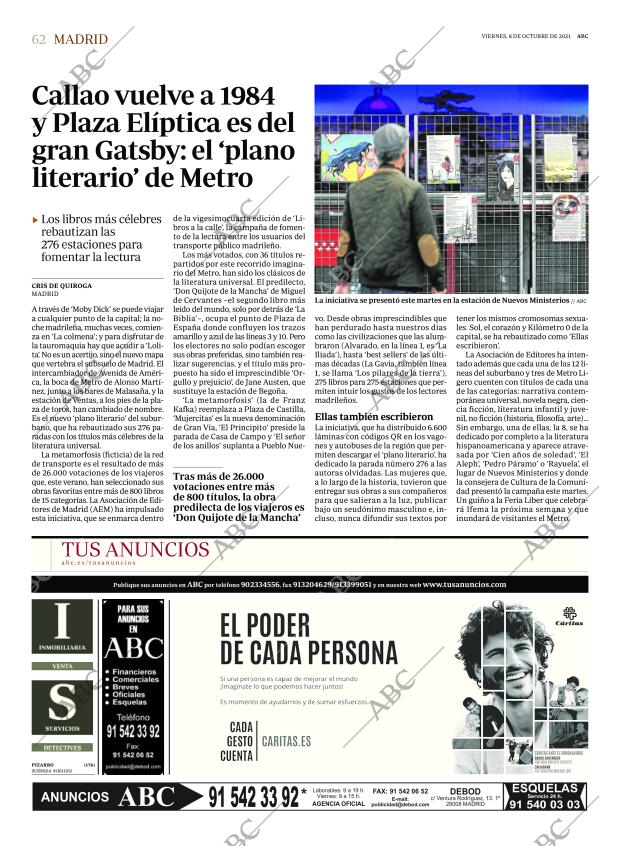 ABC MADRID 08-10-2021 página 62