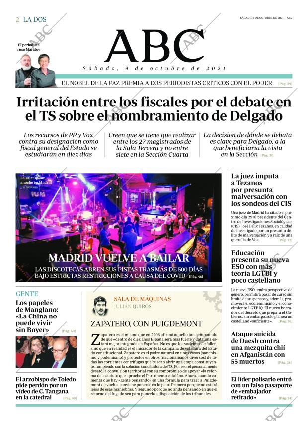 ABC MADRID 09-10-2021 página 2