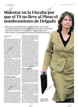 ABC MADRID 09-10-2021 página 20