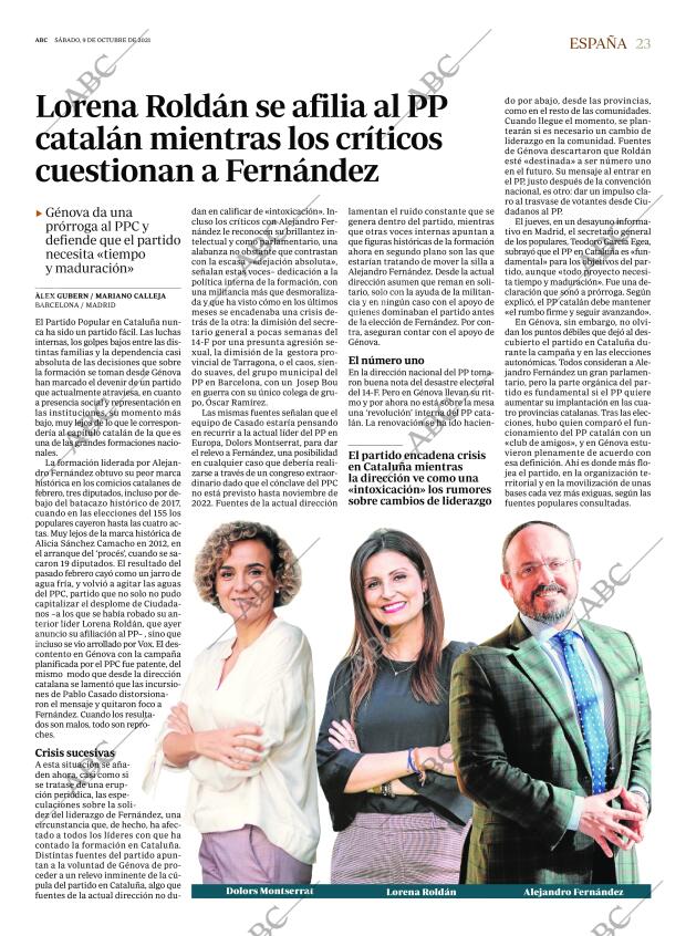 ABC MADRID 09-10-2021 página 23