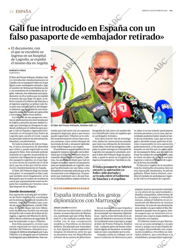 ABC MADRID 09-10-2021 página 24