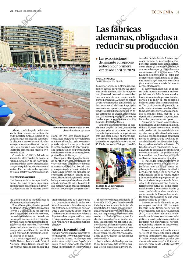 ABC MADRID 09-10-2021 página 31