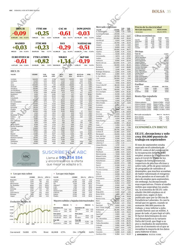 ABC MADRID 09-10-2021 página 35