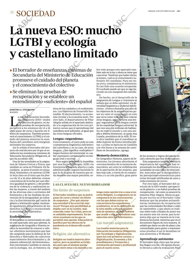 ABC MADRID 09-10-2021 página 36