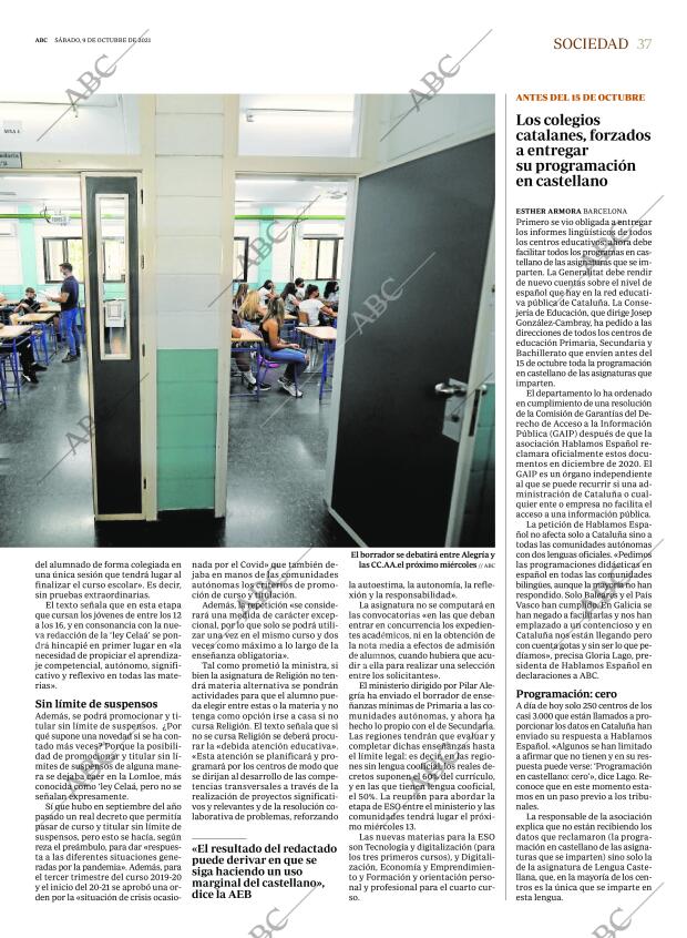 ABC MADRID 09-10-2021 página 37