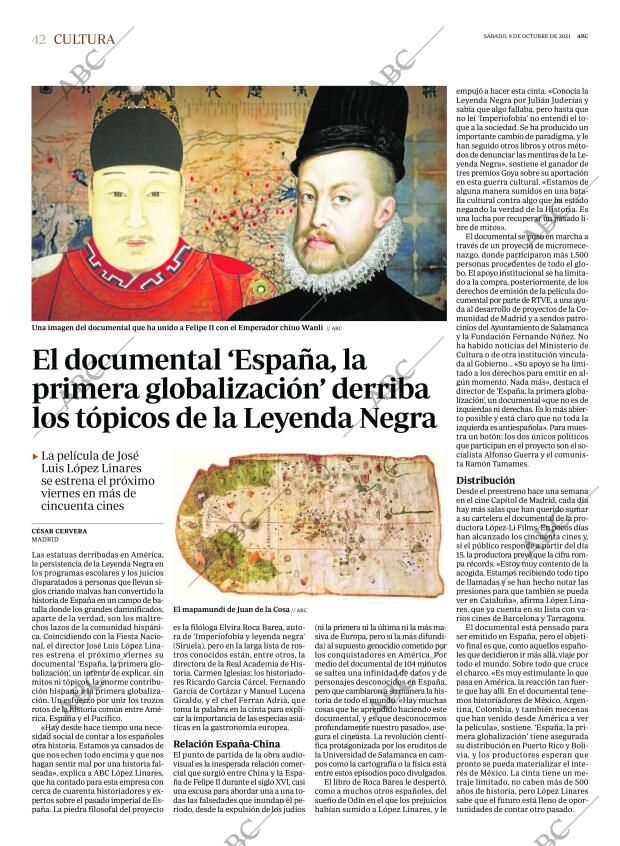 ABC MADRID 09-10-2021 página 42