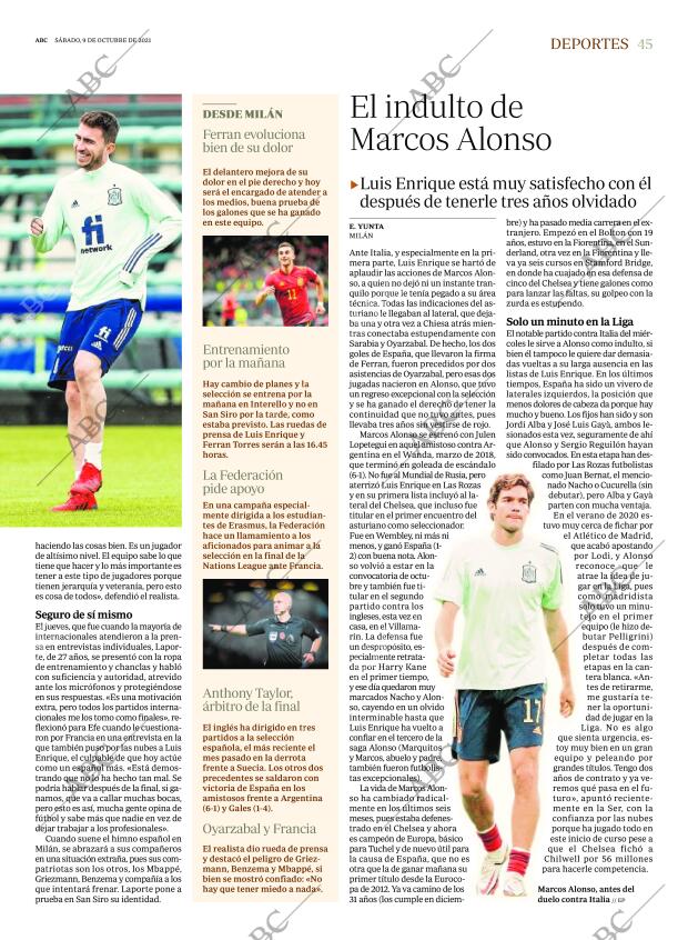 ABC MADRID 09-10-2021 página 45