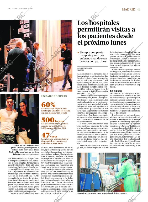 ABC MADRID 09-10-2021 página 49