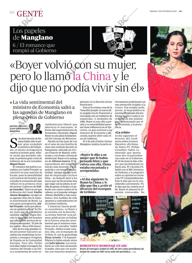 ABC MADRID 09-10-2021 página 60