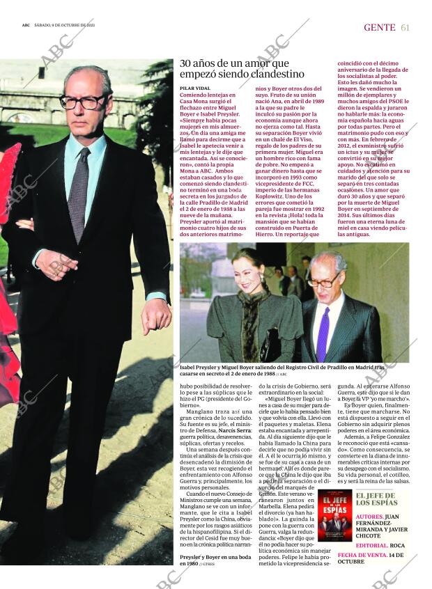 ABC MADRID 09-10-2021 página 61
