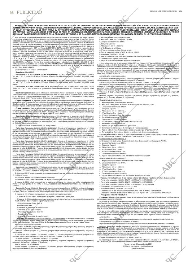 ABC MADRID 09-10-2021 página 66