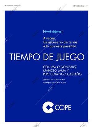 ABC MADRID 09-10-2021 página 71