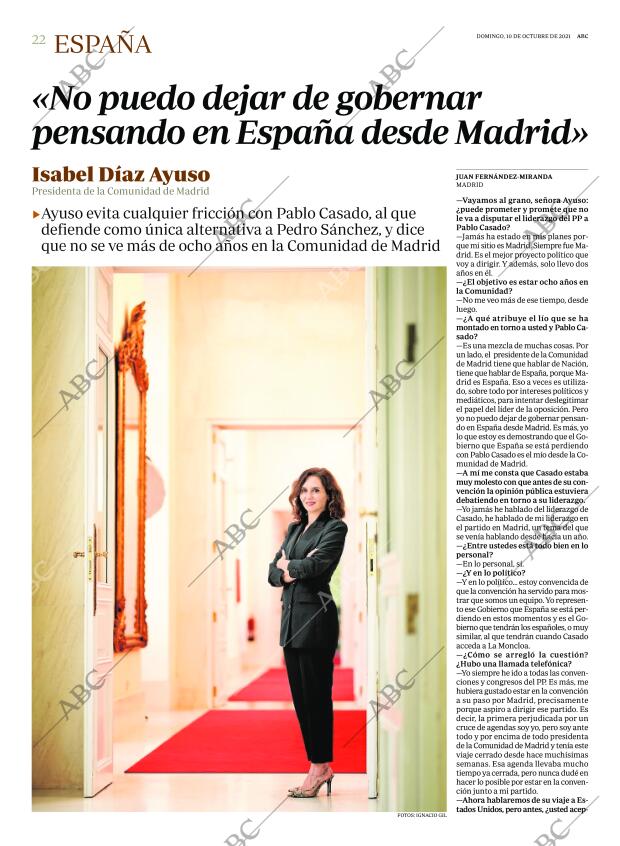 ABC MADRID 10-10-2021 página 22