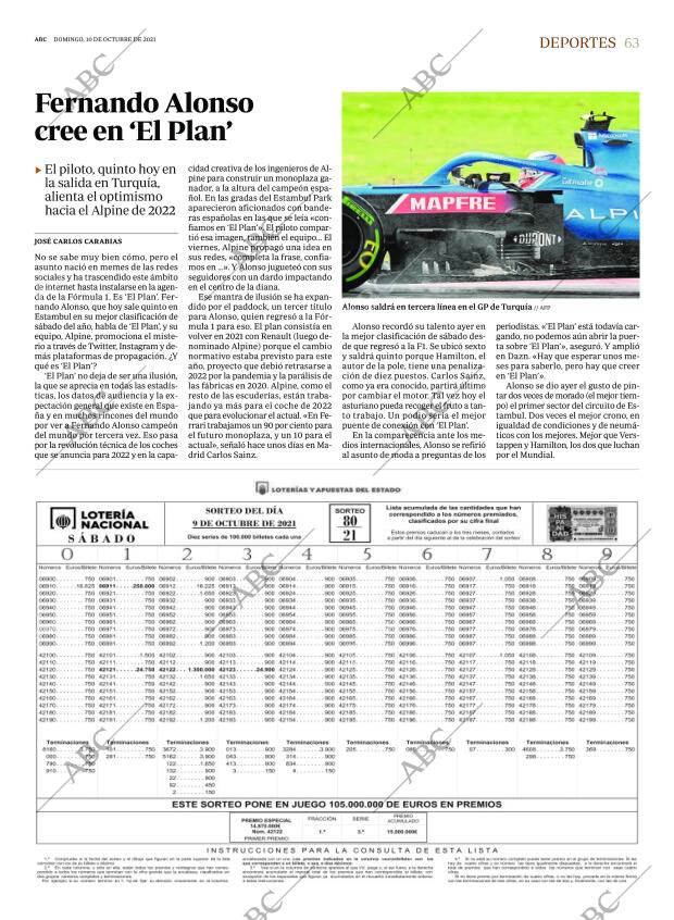 ABC MADRID 10-10-2021 página 63
