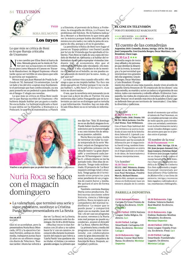 ABC MADRID 10-10-2021 página 84