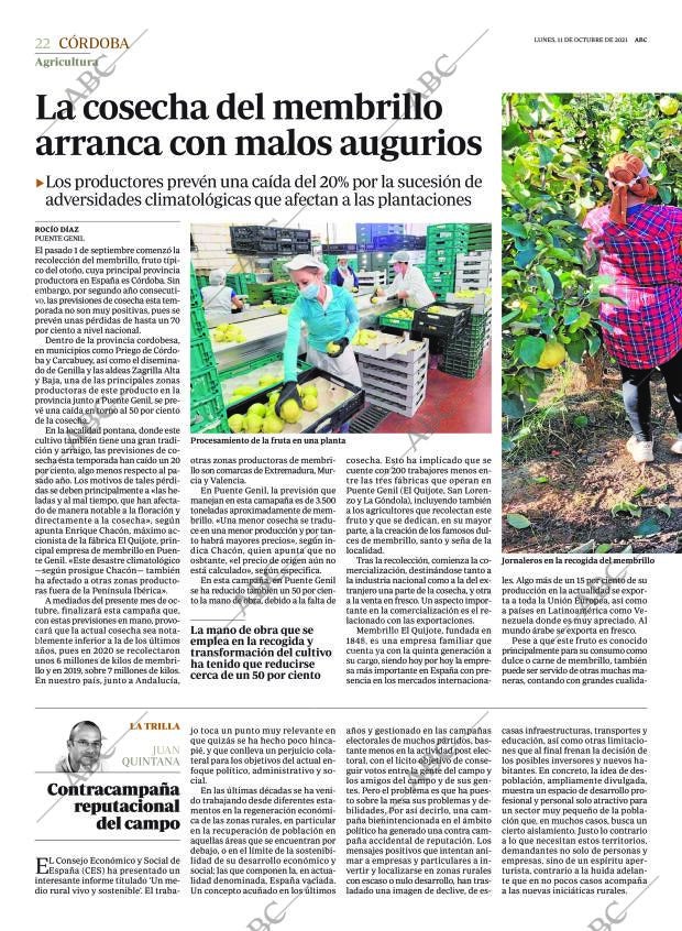 ABC CORDOBA 11-10-2021 página 22