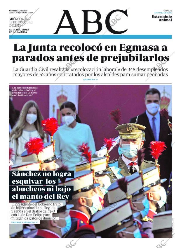 ABC CORDOBA 13-10-2021 página 1
