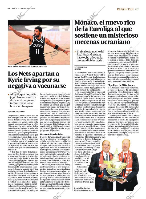 ABC CORDOBA 13-10-2021 página 67