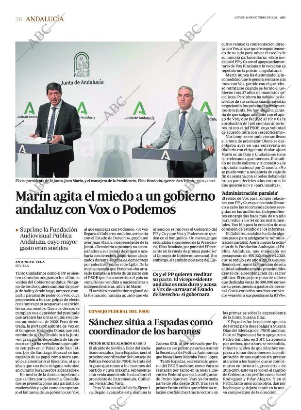ABC CORDOBA 14-10-2021 página 38