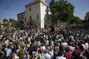 El Gran Poder desde el Santuario de Los Gitanos a la parroquia de San Benito