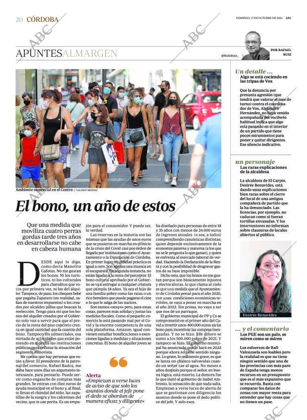 ABC CORDOBA 17-10-2021 página 20